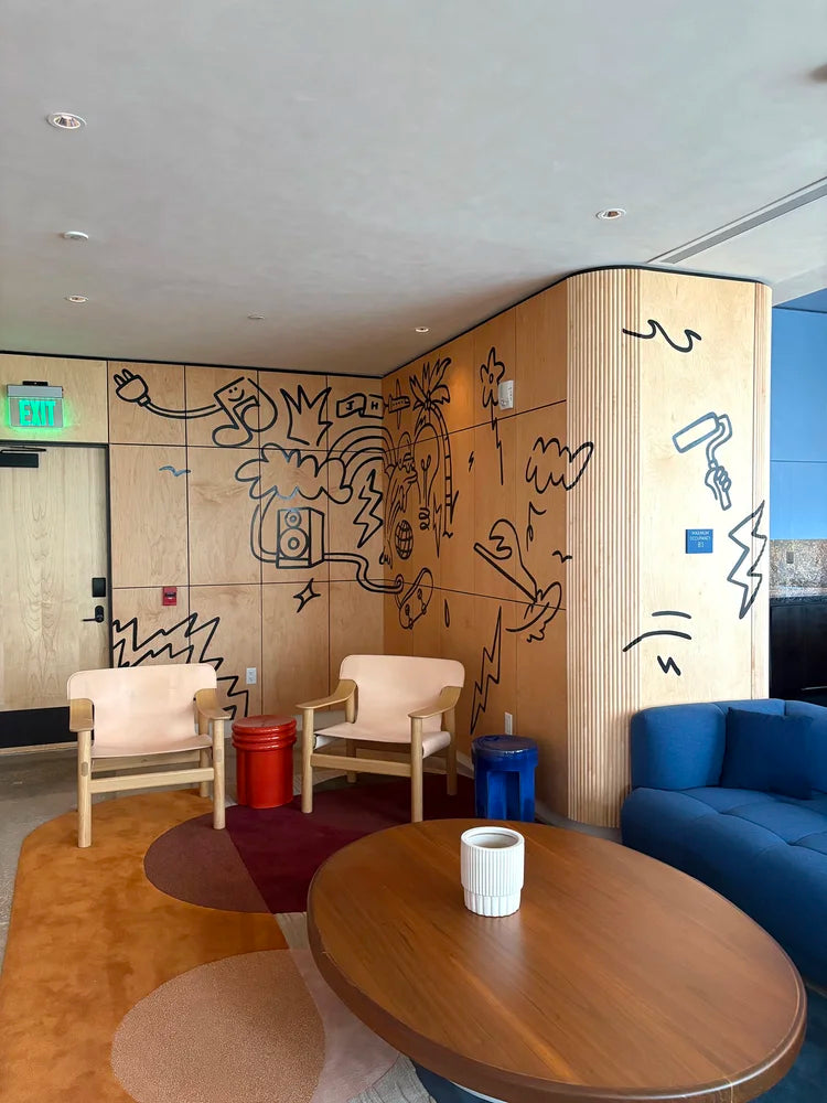 Custom Commission by Joe Geis titled "Site-Specific Series: Wall Mural" - 3.