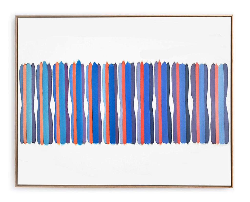 Painting by John Platt titled "Blue Shift" - 2.