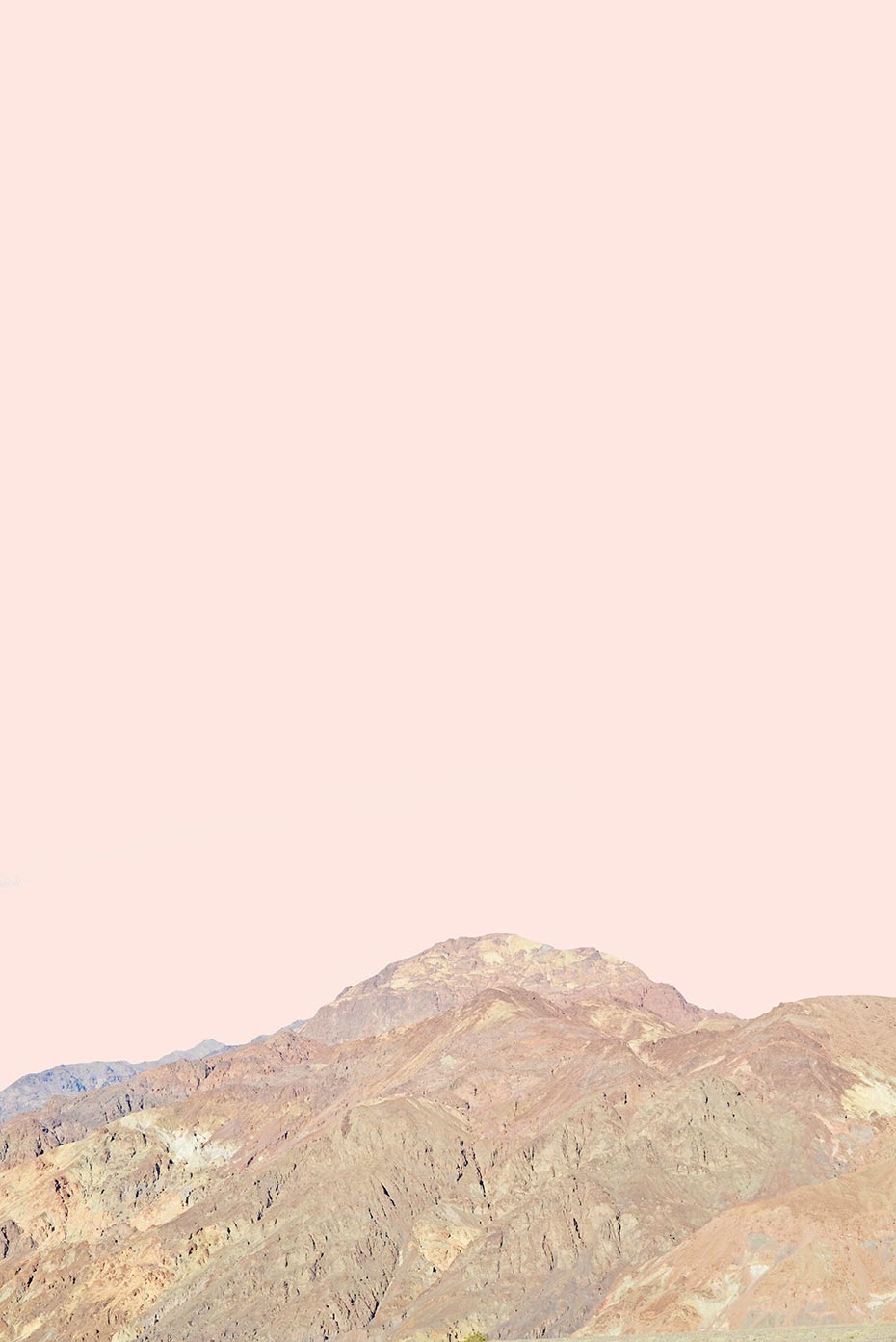 Photography by Jordan Sullivan titled "Death Valley Mountain #21" - 2.
