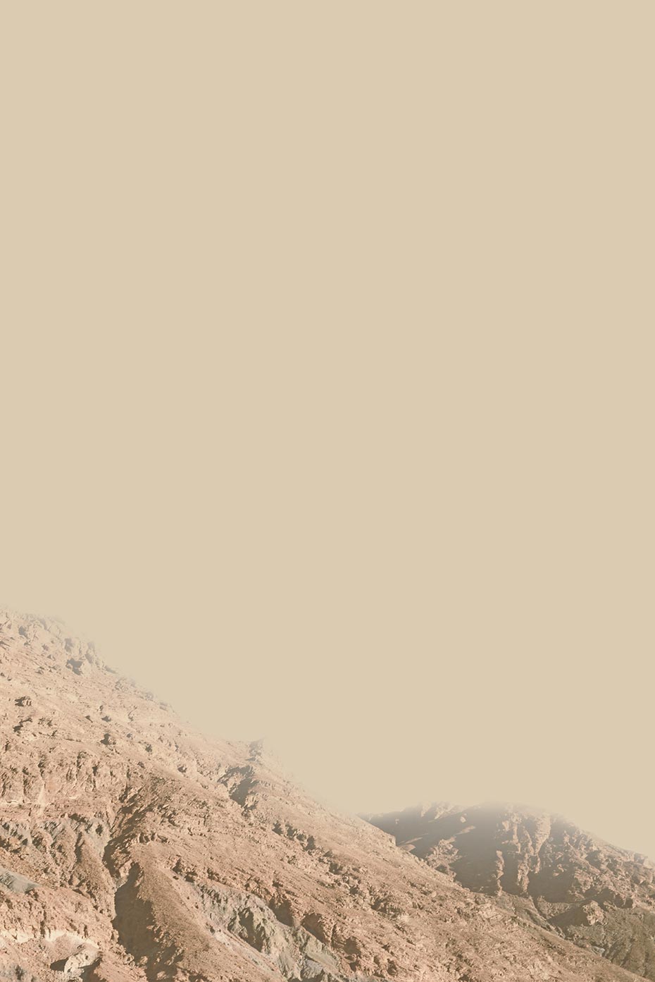 Photography by Jordan Sullivan titled "Death Valley Mountain #36" - 2.