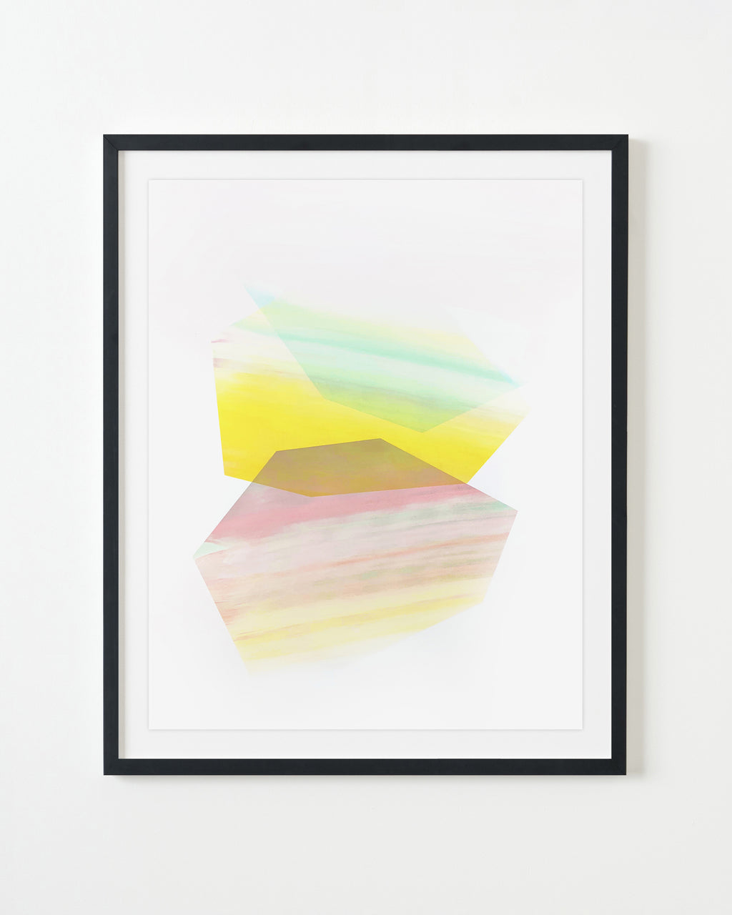 Print by Keiko Kamata titled "Planes 3" - 3.