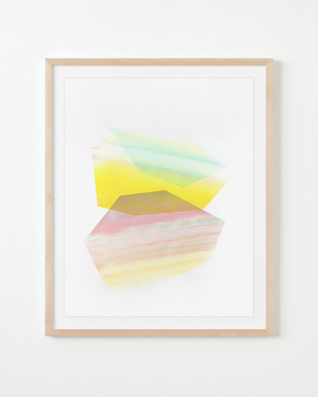 Print by Keiko Kamata titled "Planes 3" - 4.