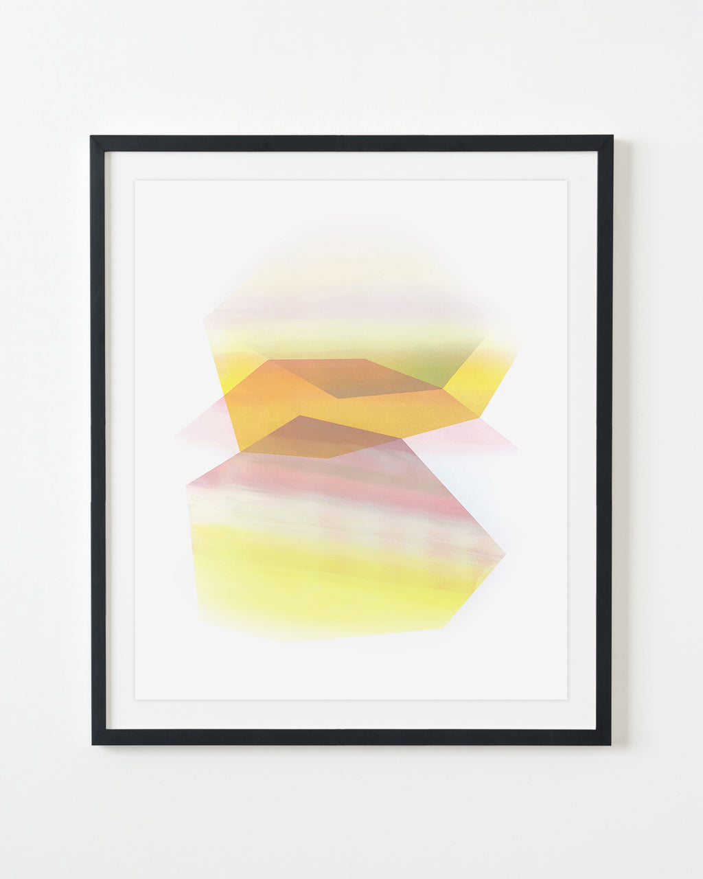 Print by Keiko Kamata titled "Planes 4" - 3.