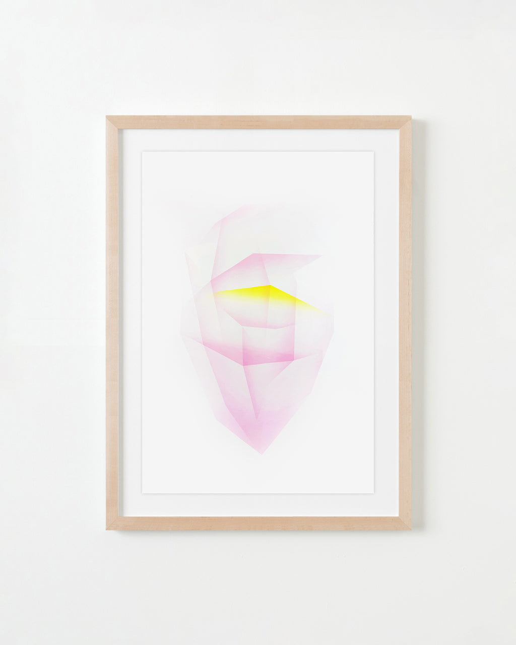 Print by Keiko Kamata titled "Vertices 2" - 4.
