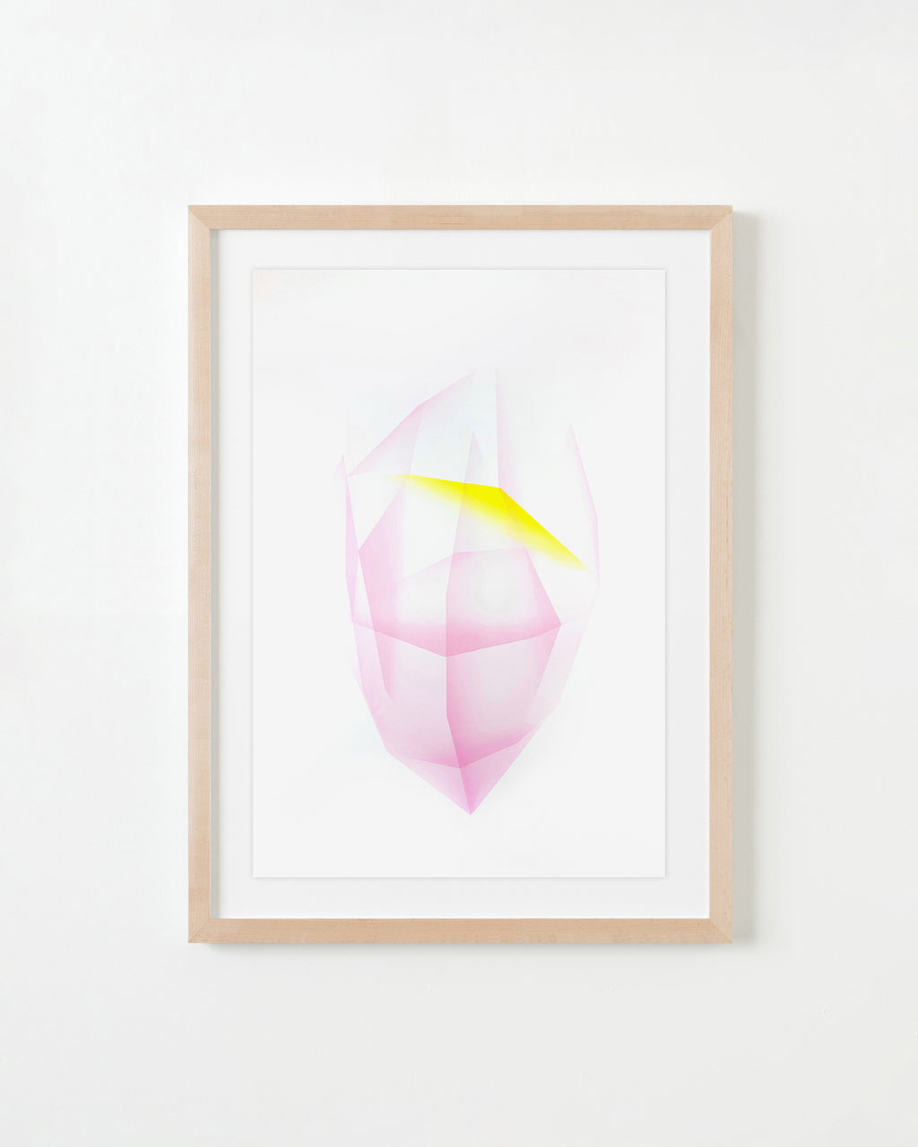 Print by Keiko Kamata titled "Vertices 3" - 4.