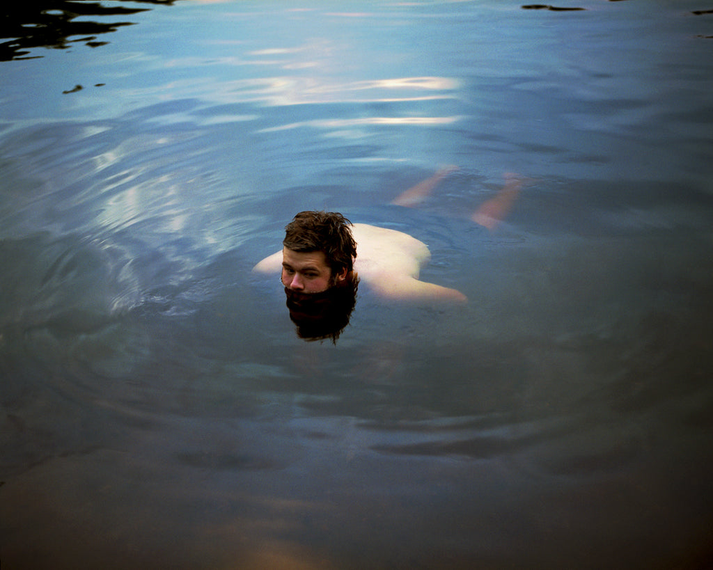 Photography by Nick Meyer titled "Kieran Floating" - 2.