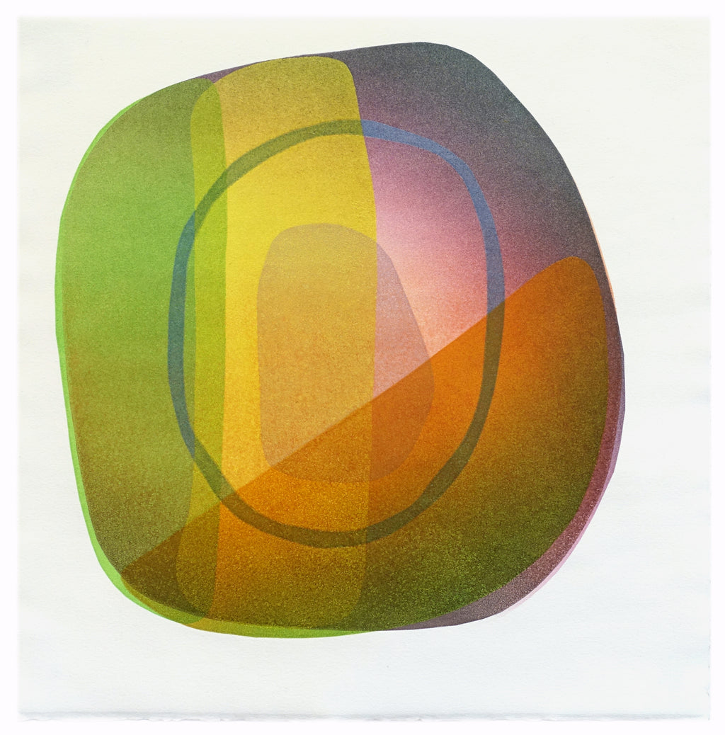 Print by Laura Berman titled "Gem G1" - 2.