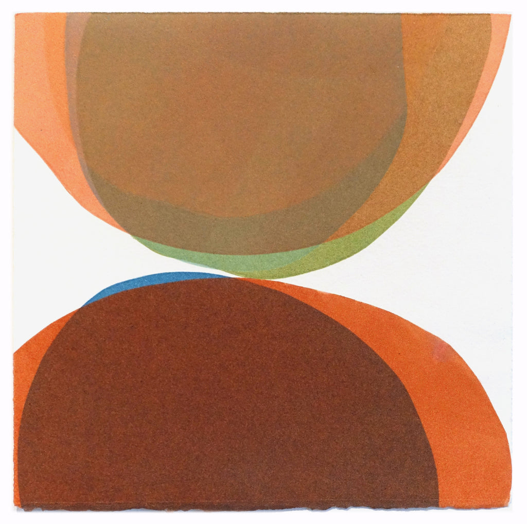 Print by Laura Berman titled "Setting Space 12" - 2.