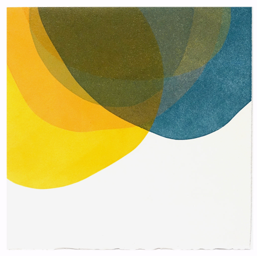 Print by Laura Berman titled "Setting Space 6" - 2.