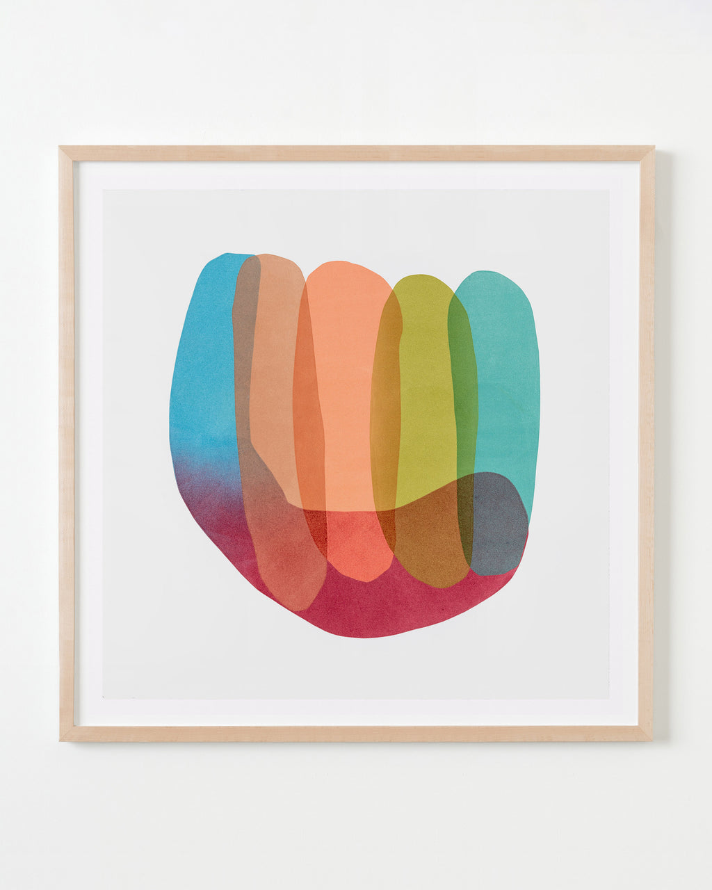 Print by Laura Berman titled "Wonder L3" - 4.