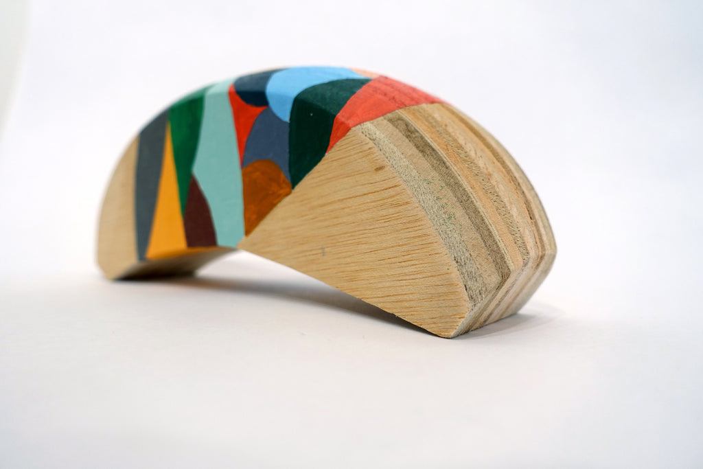 Sculpture by Laura Berman titled "Arc 3" - 4.