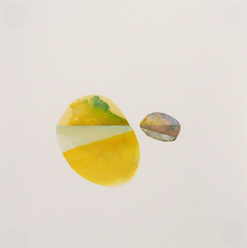 Mixed Media by Laura Berman titled "Folding" - 2.