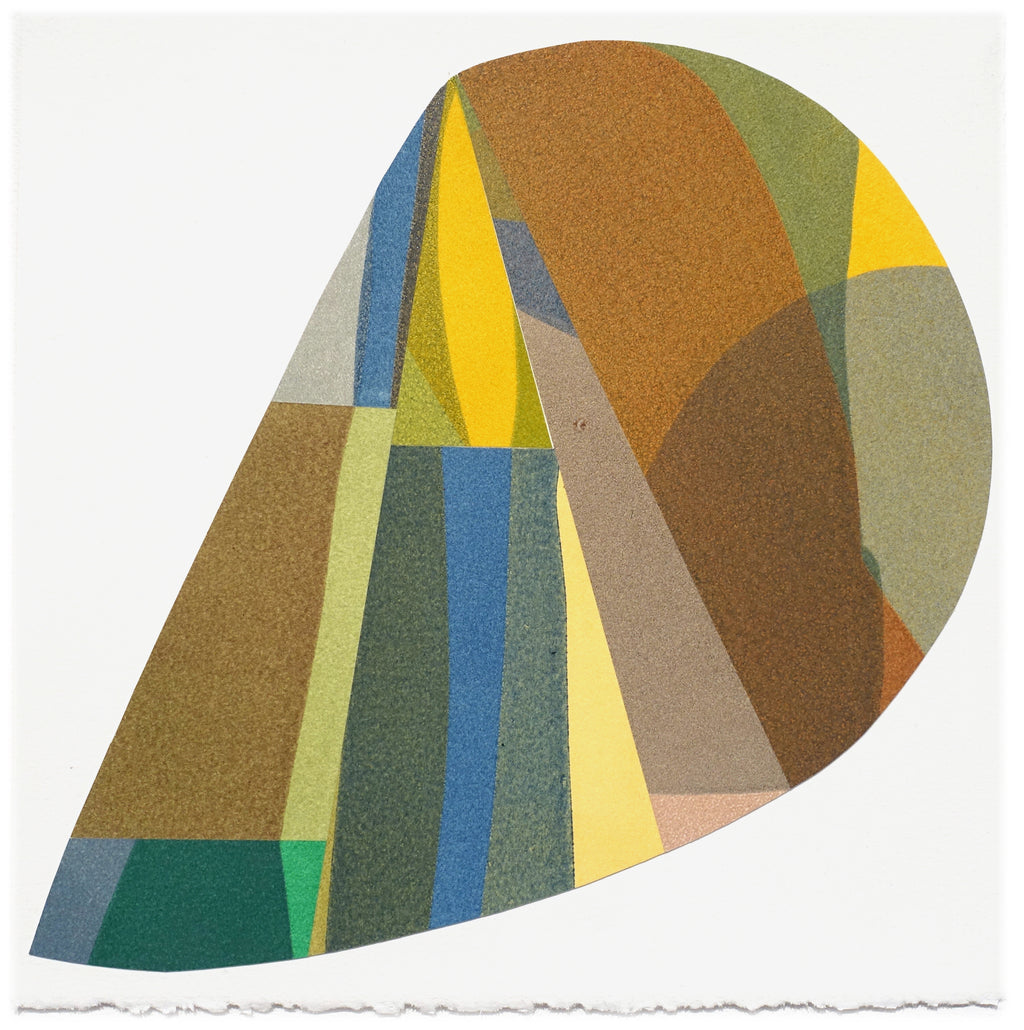 Print by Laura Berman titled "Synergy 16" - 2.