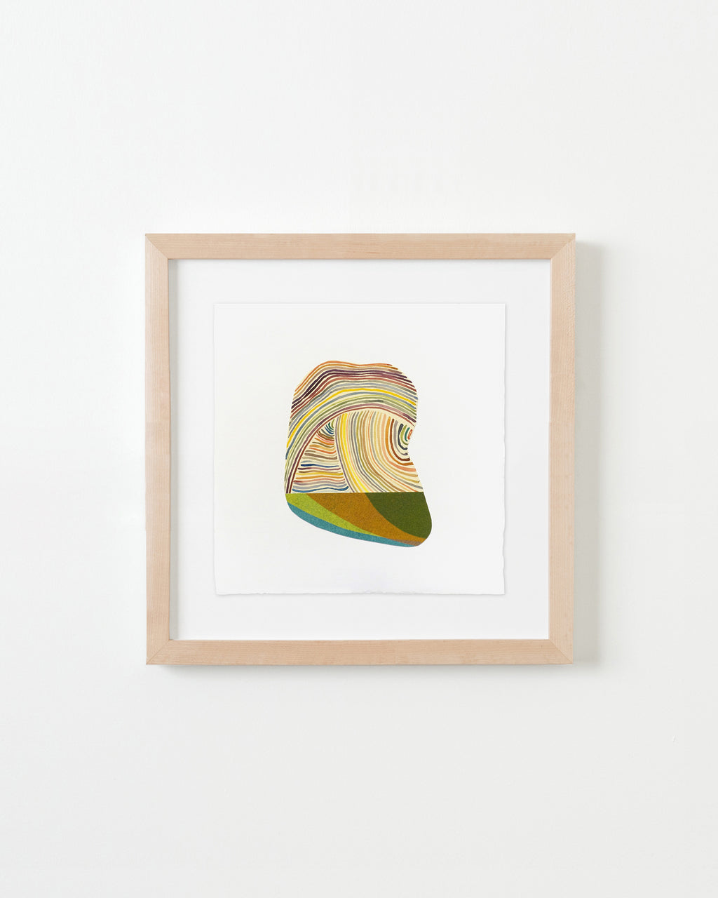 Print by Laura Berman titled "Synergy 9" - 4.