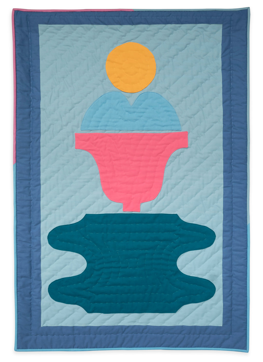 Mixed Media by Liesl Pfeffer titled "I wish to communicate with you" - 2.