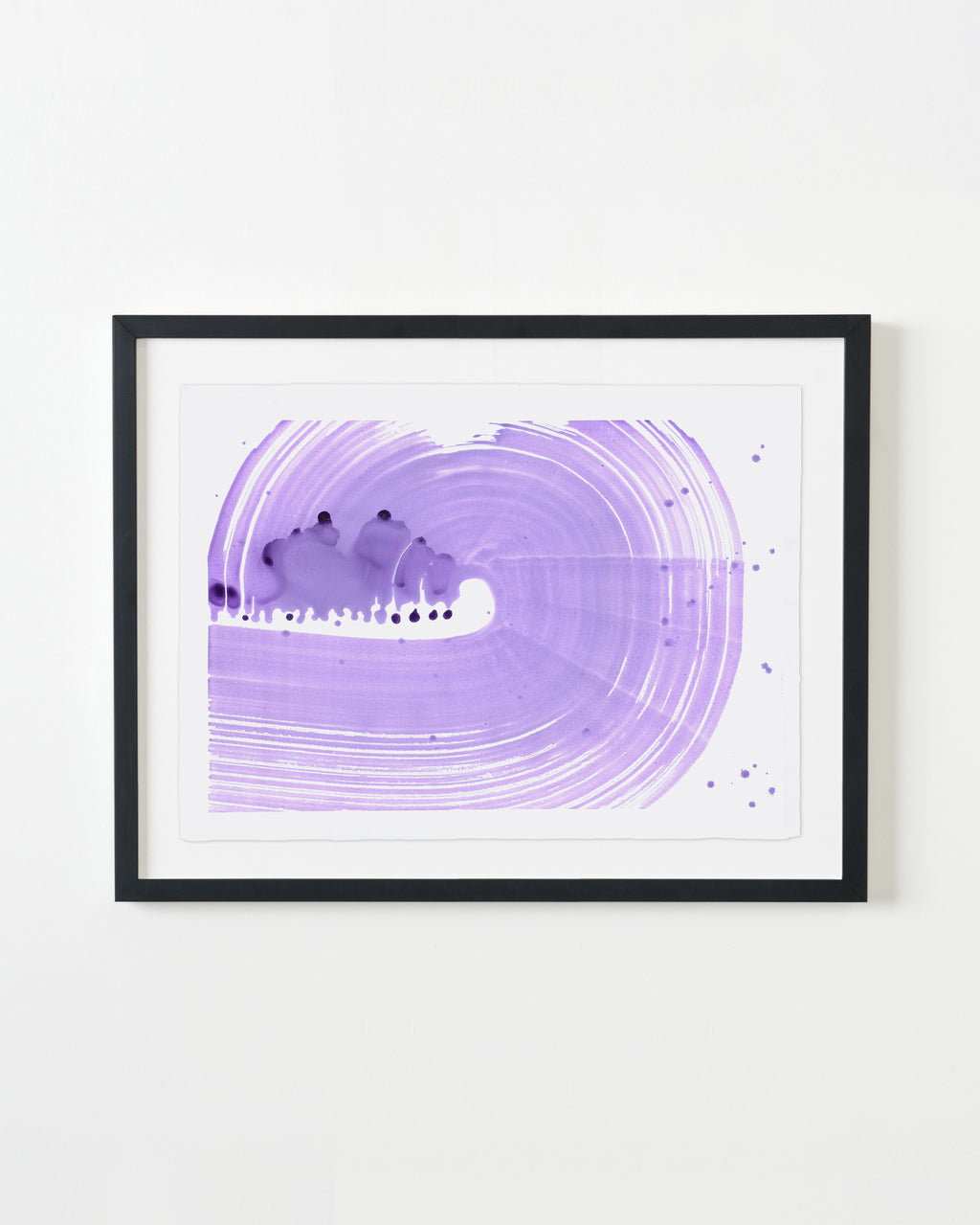 Painting by Linda Colletta titled "Purplescent I" - 3.