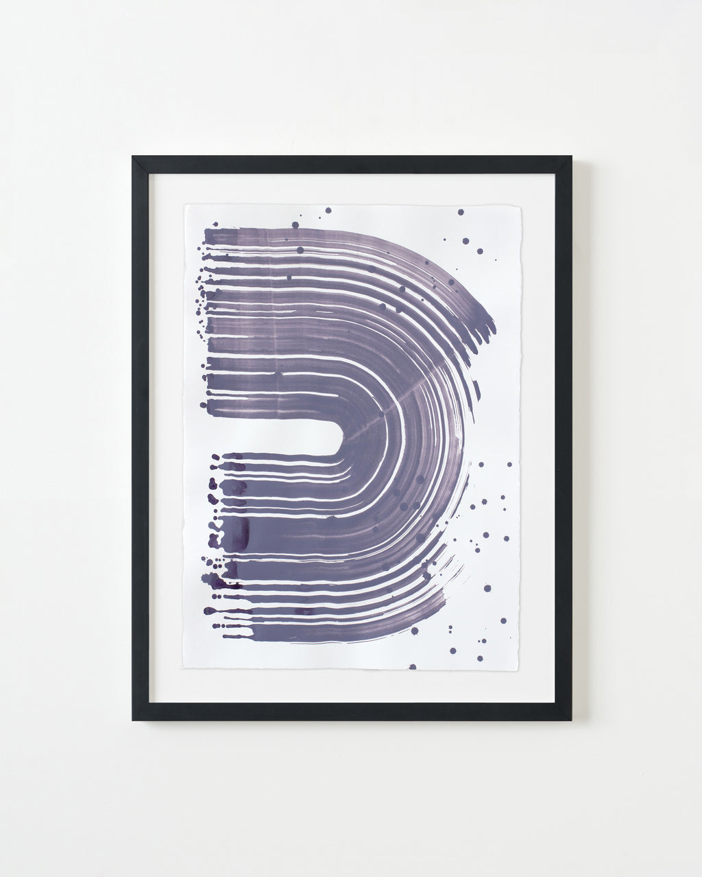 Painting by Linda Colletta titled "Mulberry IV" - 3.