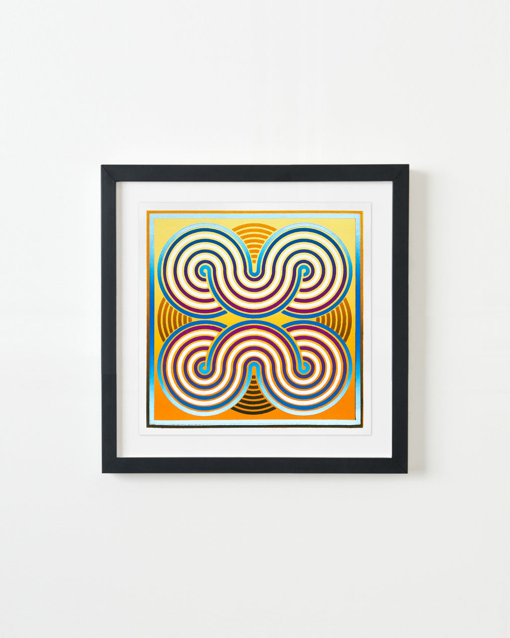 Print by Matt Neuman titled "Coils #14c" - 3.