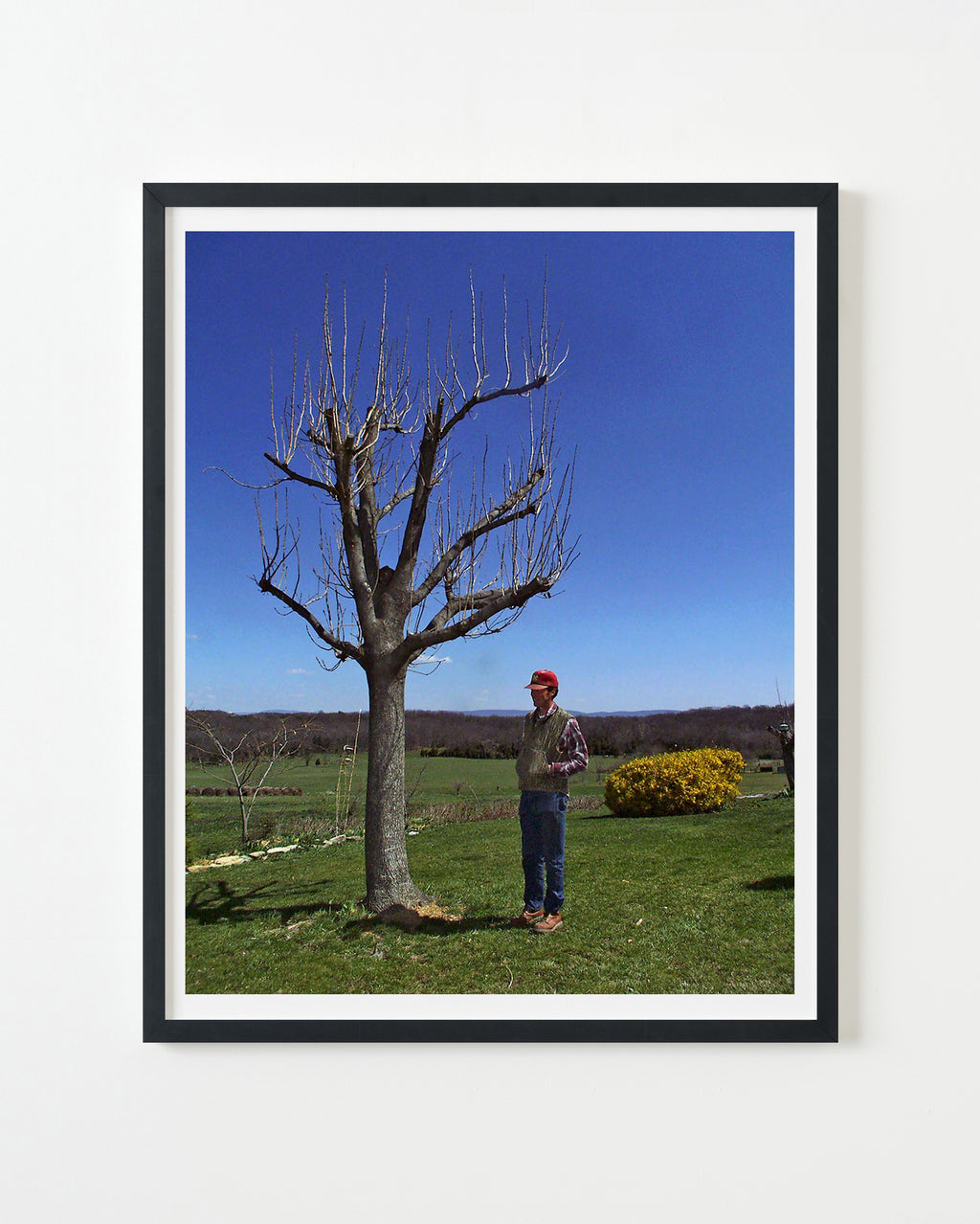 Photography by Michael Northrup titled "JD and His Tree" - 3.