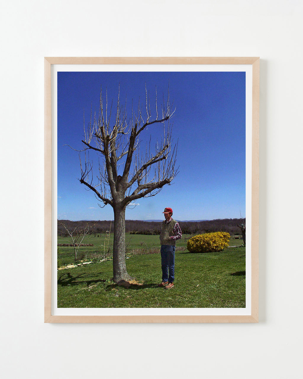 Photography by Michael Northrup titled "JD and His Tree" - 4.