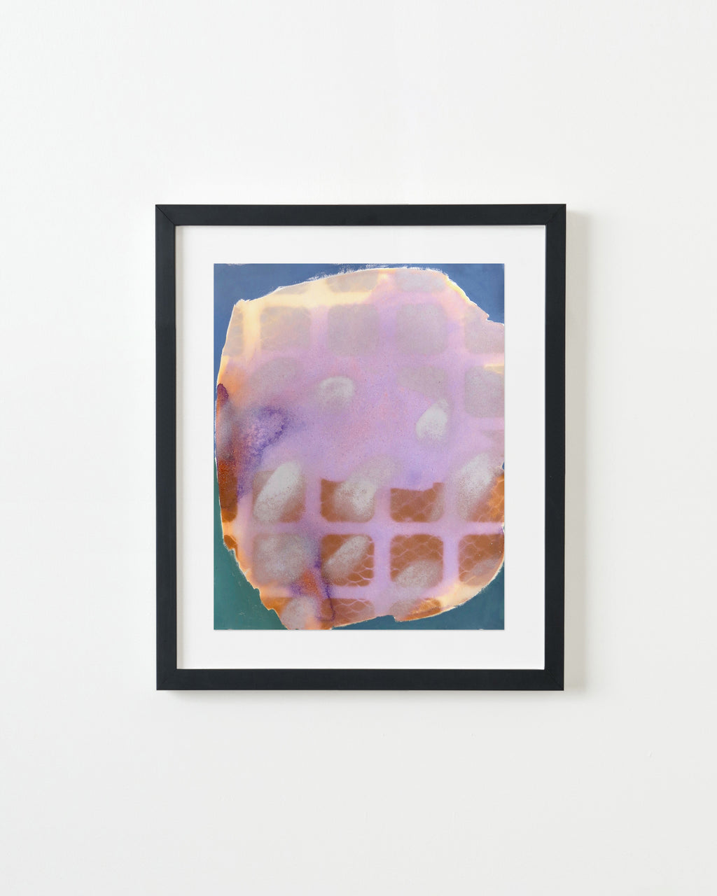 Painting by Nina Bellucci titled "Smooth Transition (Fall Skies)" - 5.