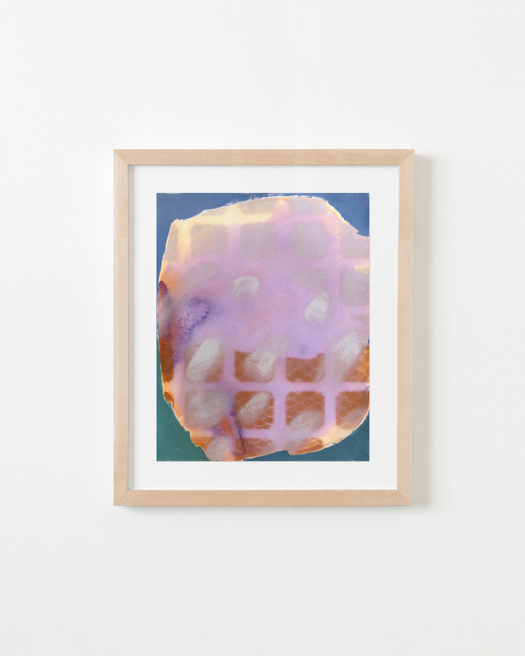 Painting by Nina Bellucci titled "Smooth Transition (Fall Skies)" - 6.