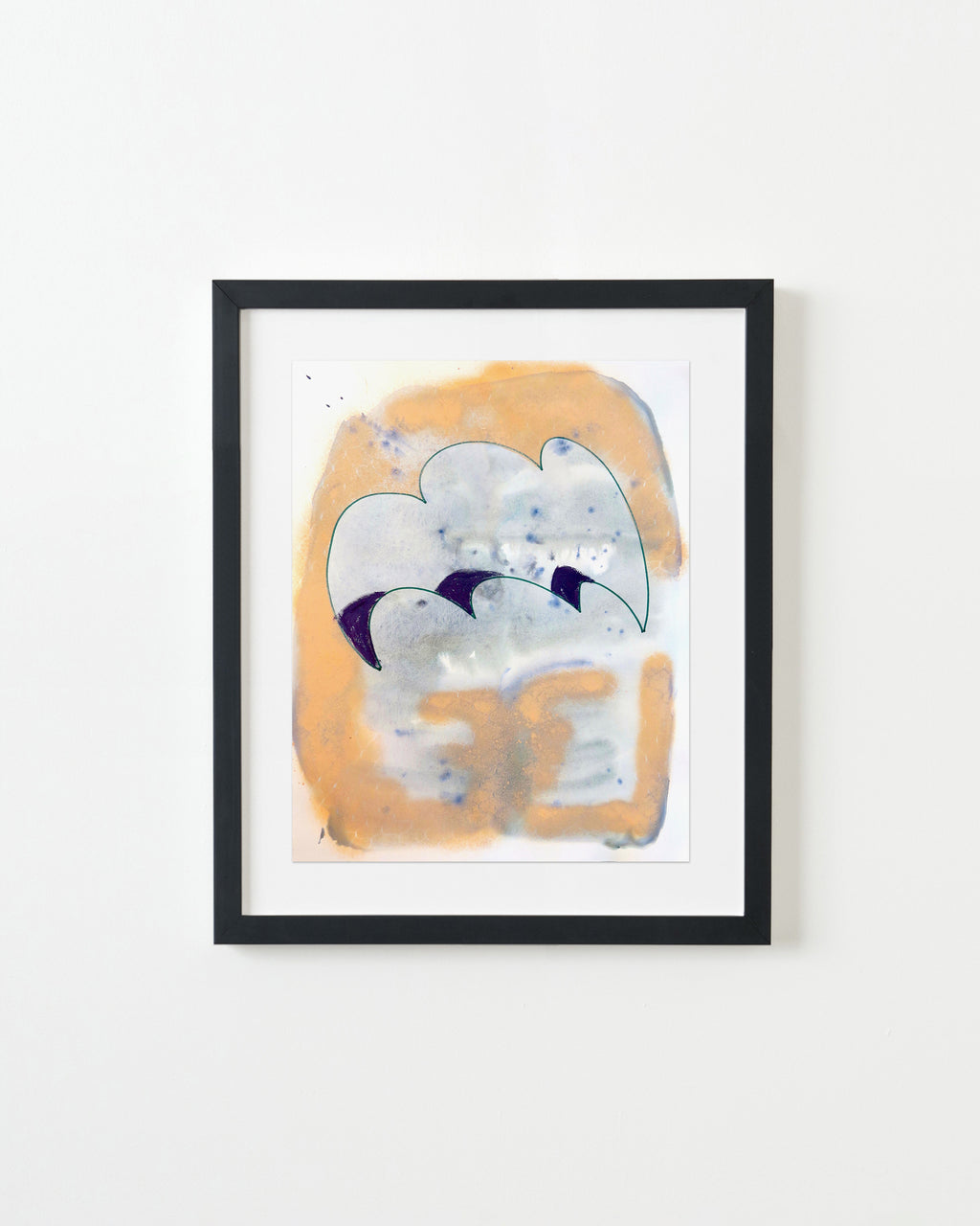 Painting by Nina Bellucci titled "Virtual Hug" - 5.