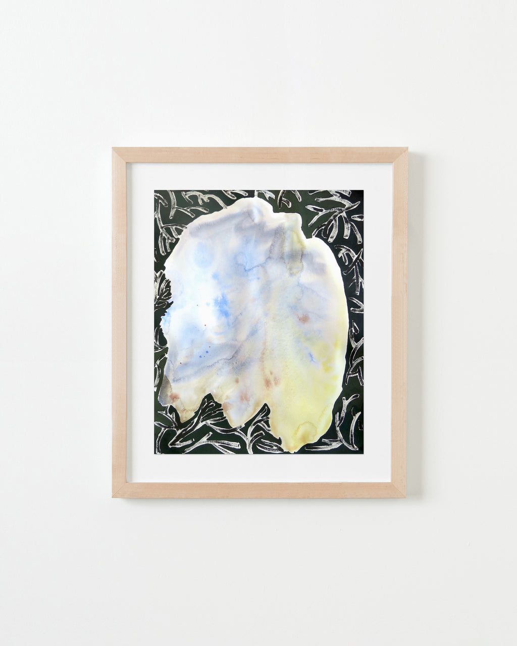 Painting by Nina Bellucci titled "Walk in the Woods" - 6.