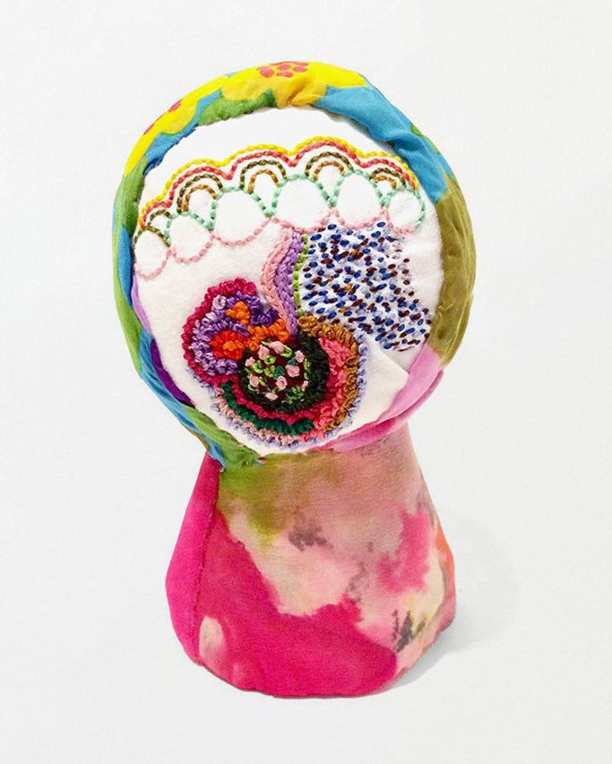 Sculpture by Rebeca Raney titled "Mini Gertrude 1" - 2.