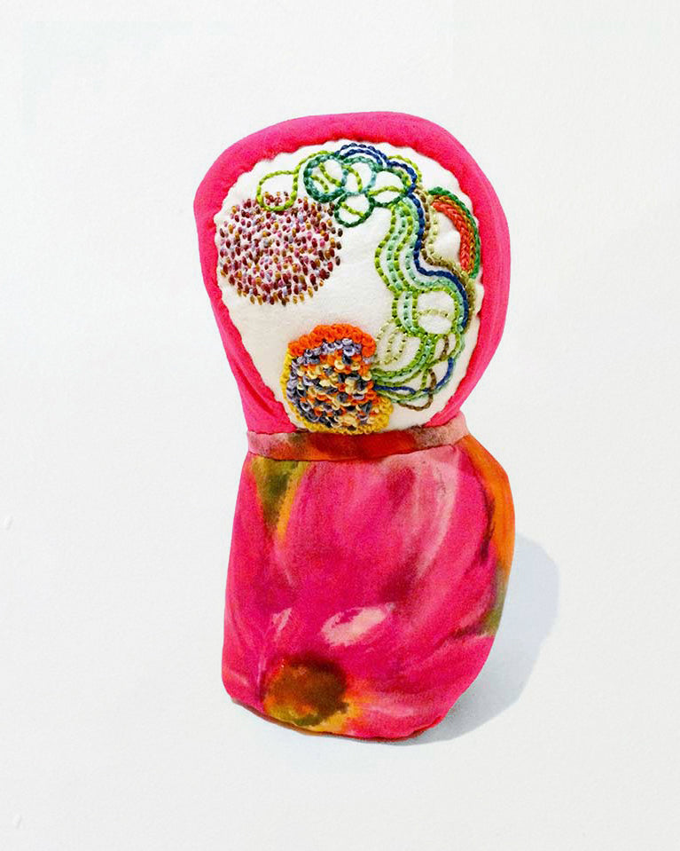 Sculpture by Rebeca Raney titled "Mini Gertrude 3" - 2.
