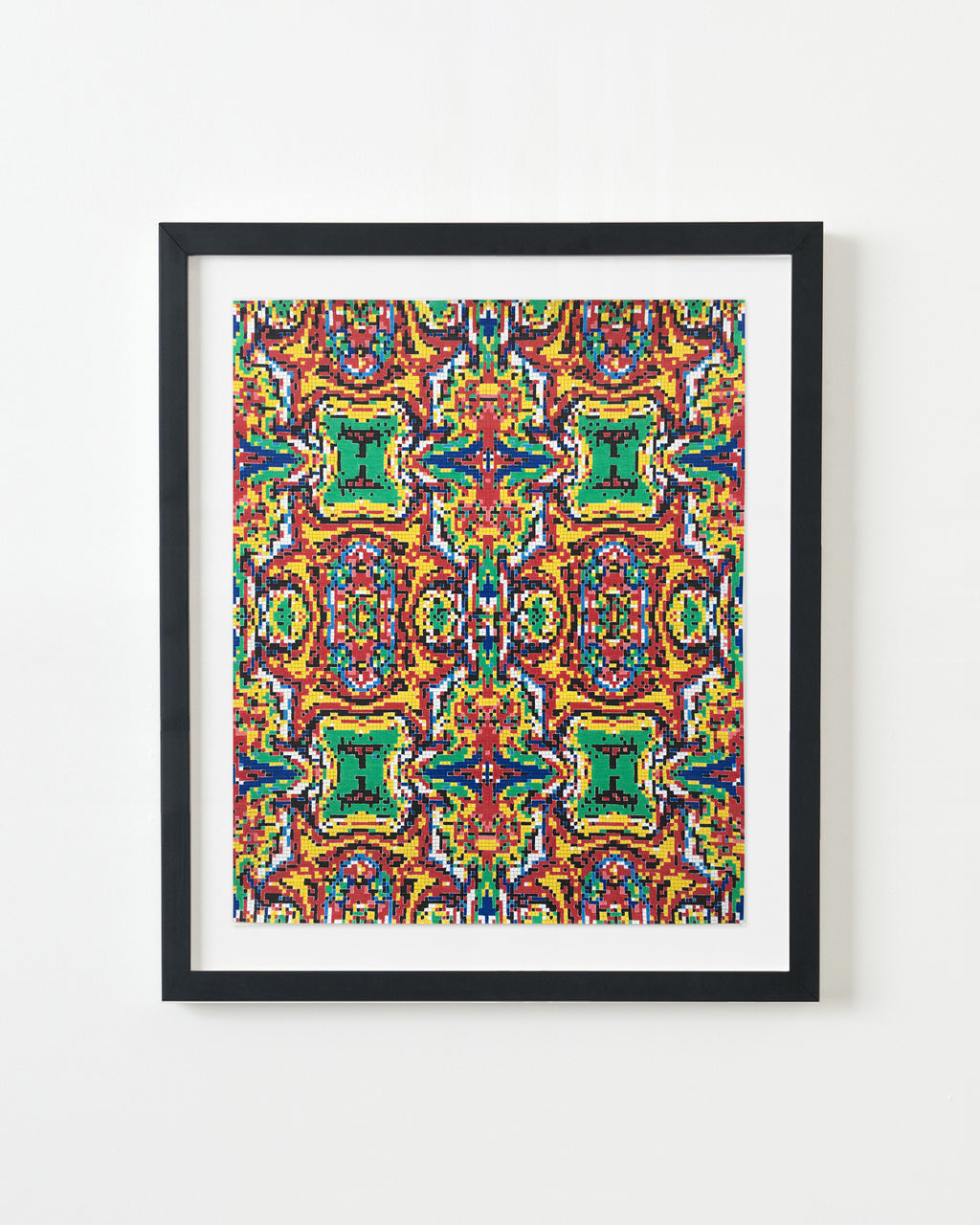 Drawing by Robert Otto Epstein titled "F$^y!qzU*8b6U" - 3.