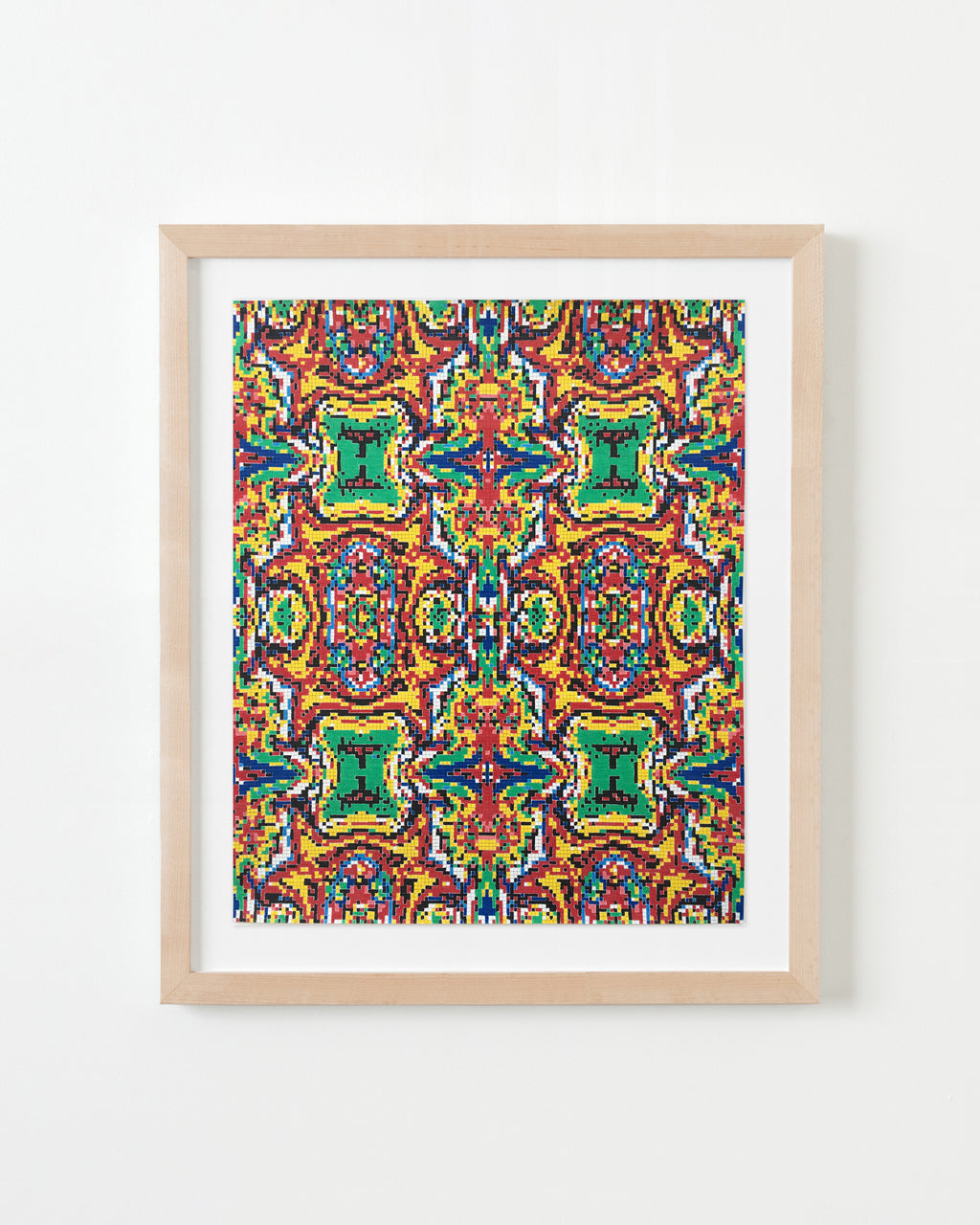 Drawing by Robert Otto Epstein titled "F$^y!qzU*8b6U" - 4.