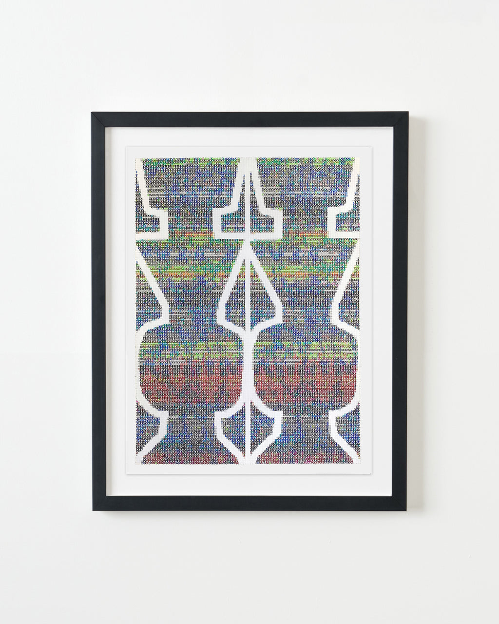Drawing by Robert Otto Epstein titled "Pair of Vessels 12" - 3.