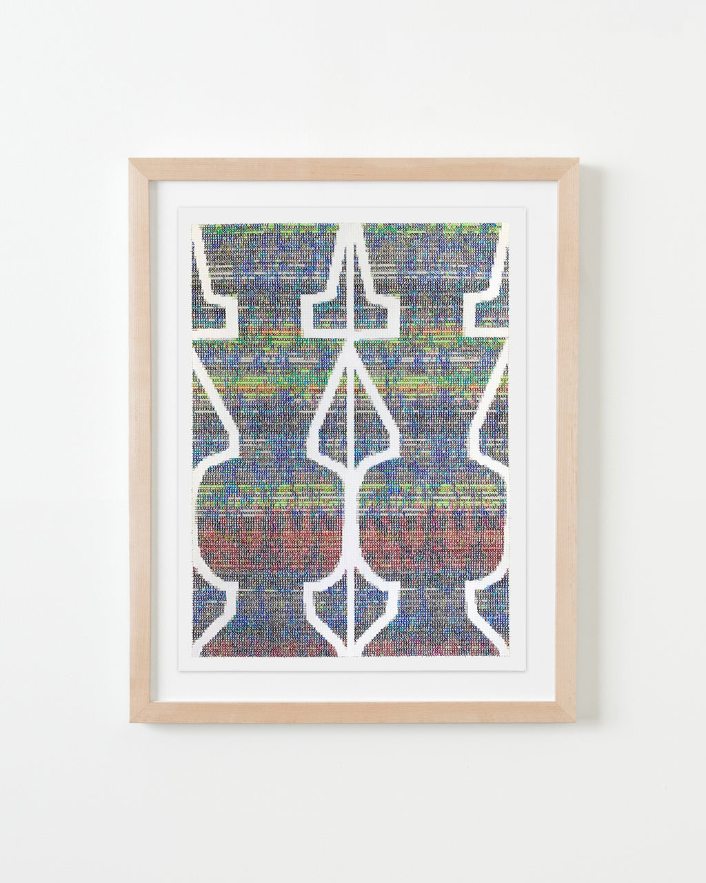 Drawing by Robert Otto Epstein titled "Pair of Vessels 12" - 4.