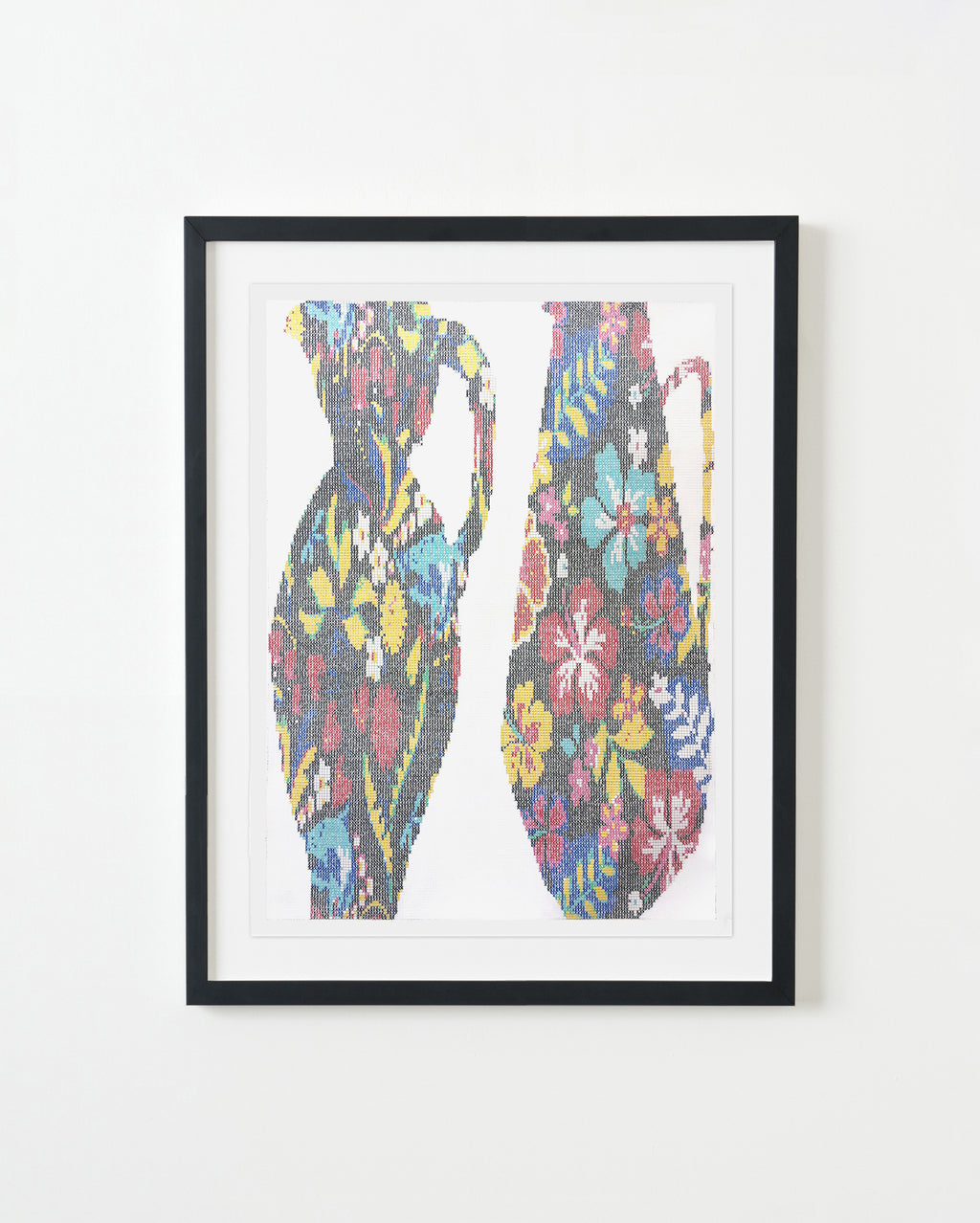 Drawing by Robert Otto Epstein titled "Pair of Vessels 5" - 3.