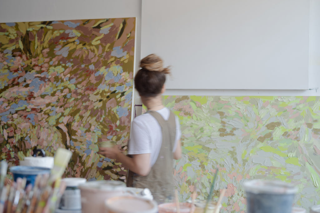 Painting by Erin Lynn Welsh titled "AF 15" - 7.