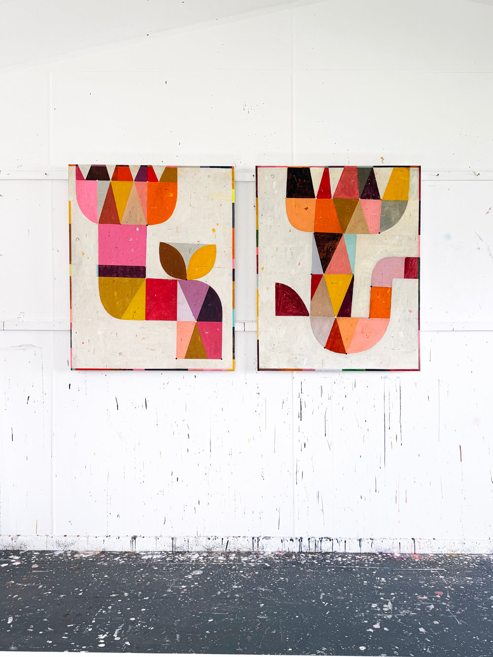 Painting by Susan Simonini titled "Dreams" - 4.