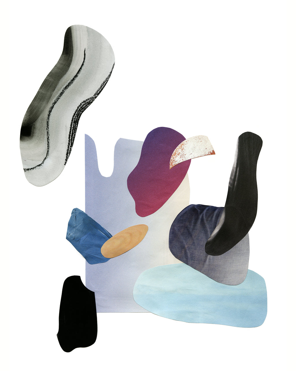 Print by Carmen Vela titled "Somewhere_Else D" - 2.