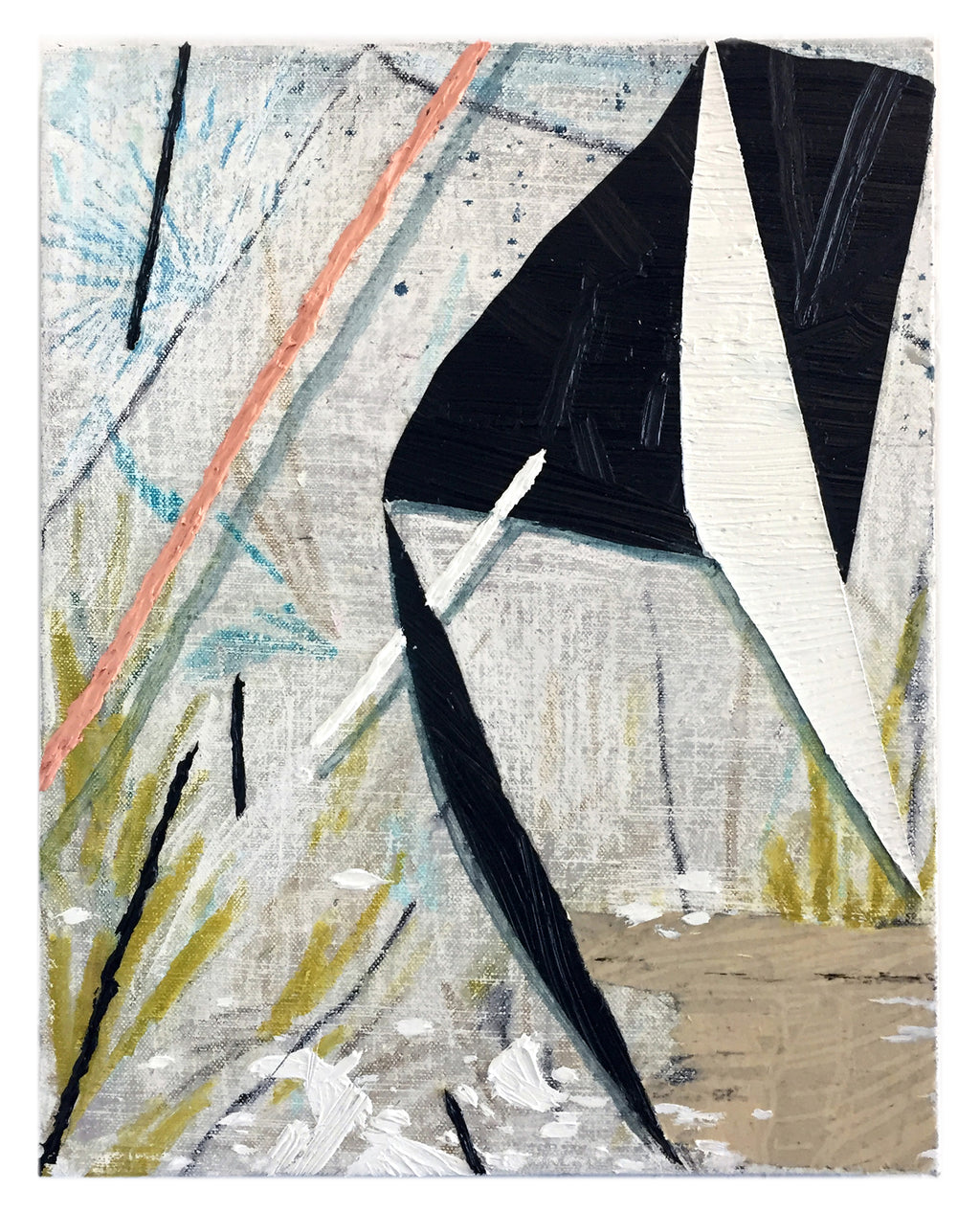 Painting by Tyler Scheidt titled "Echo" - 2.