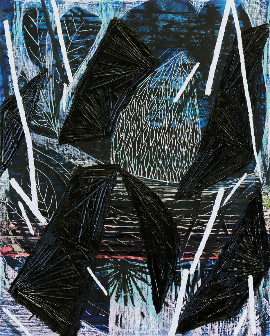 Painting by Tyler Scheidt titled "Gateway" - 2.