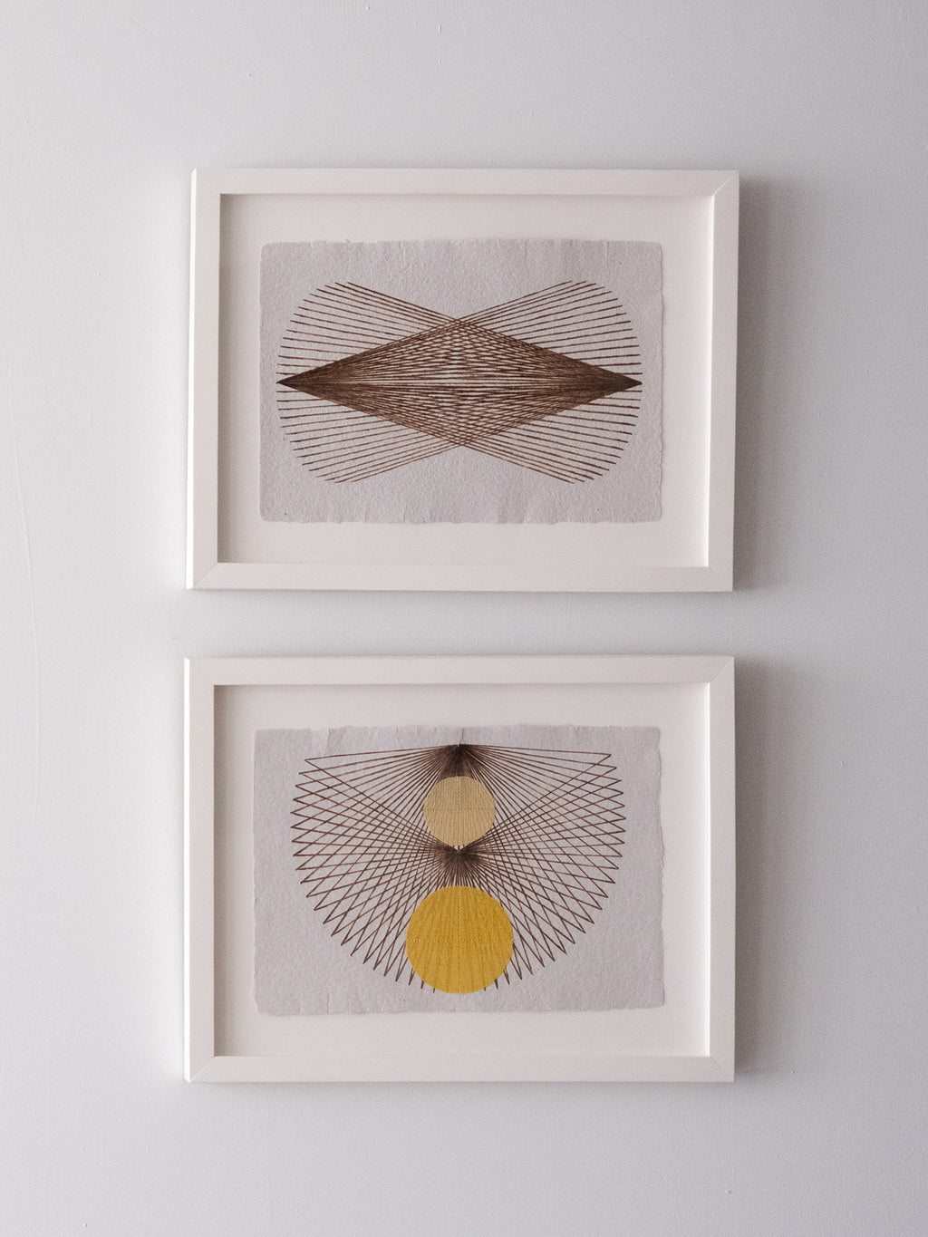 Mixed Media by Katrine Hildebrandt-Hussey titled "Held Light" - 3.