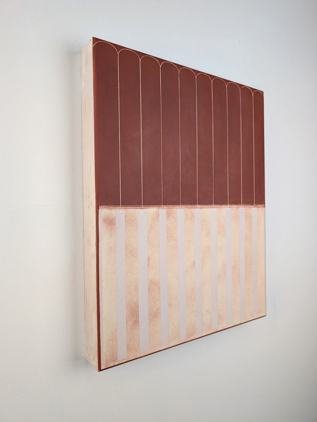 Painting by Arielle Zamora titled "Uxmal" - 6.