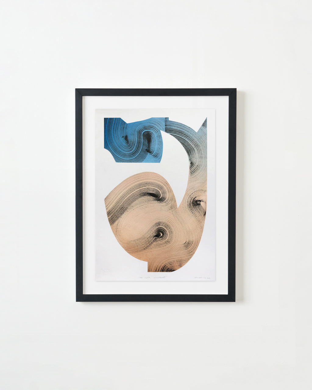 Drawing by William Luz titled "The Fever Monument" - 3.