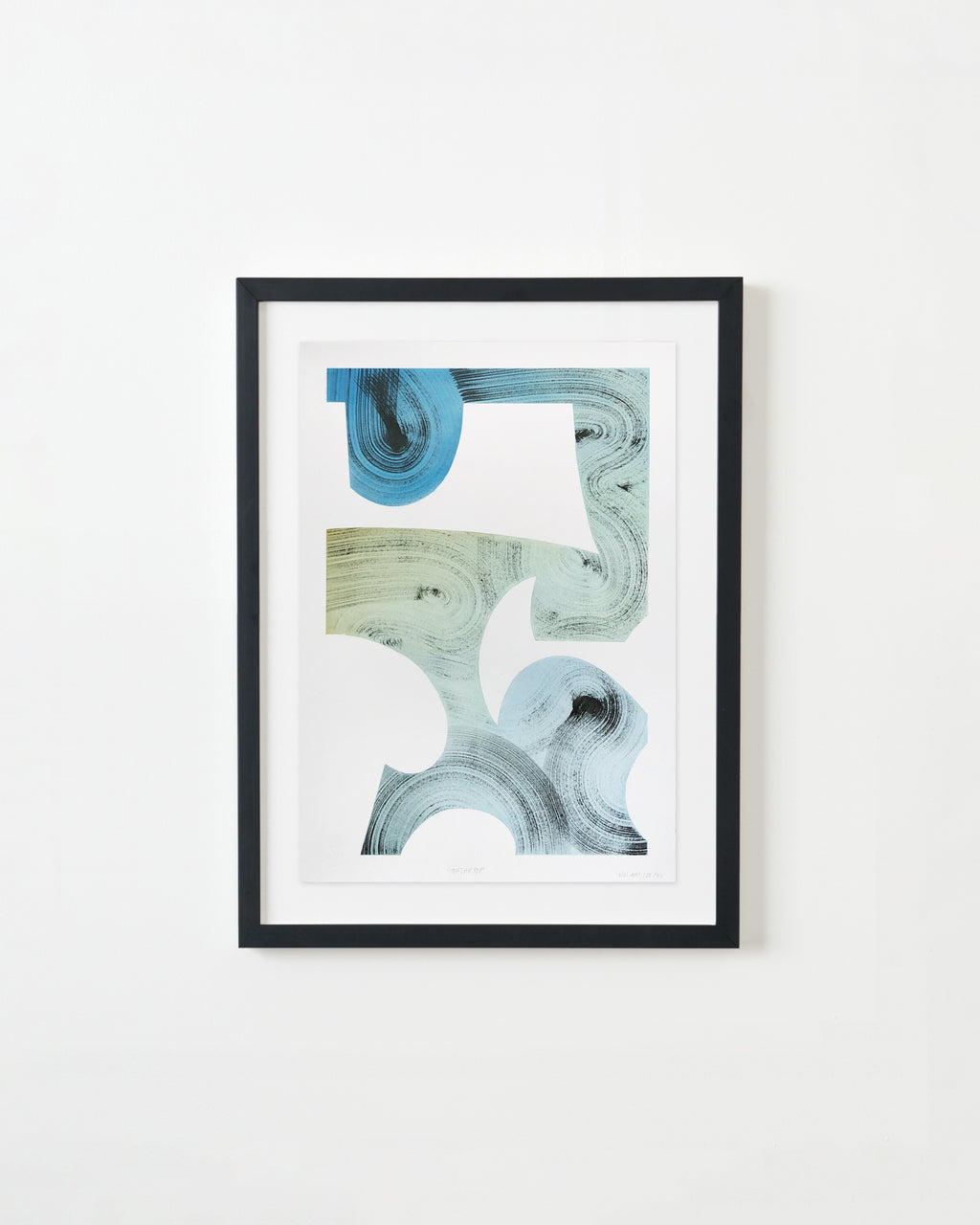 Drawing by William Luz titled "TipTapTop" - 3.