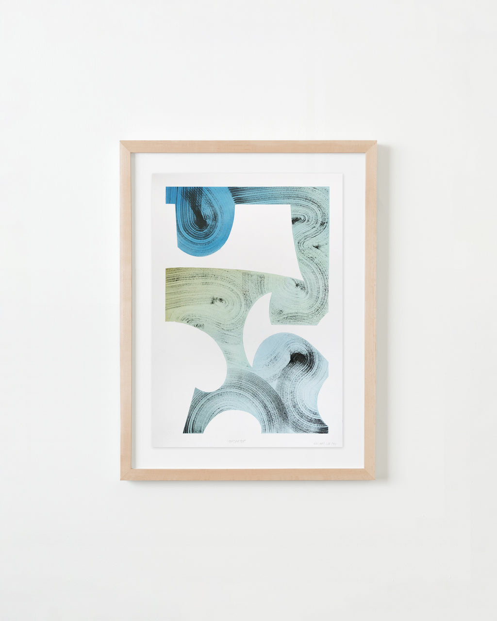 Drawing by William Luz titled "TipTapTop" - 4.