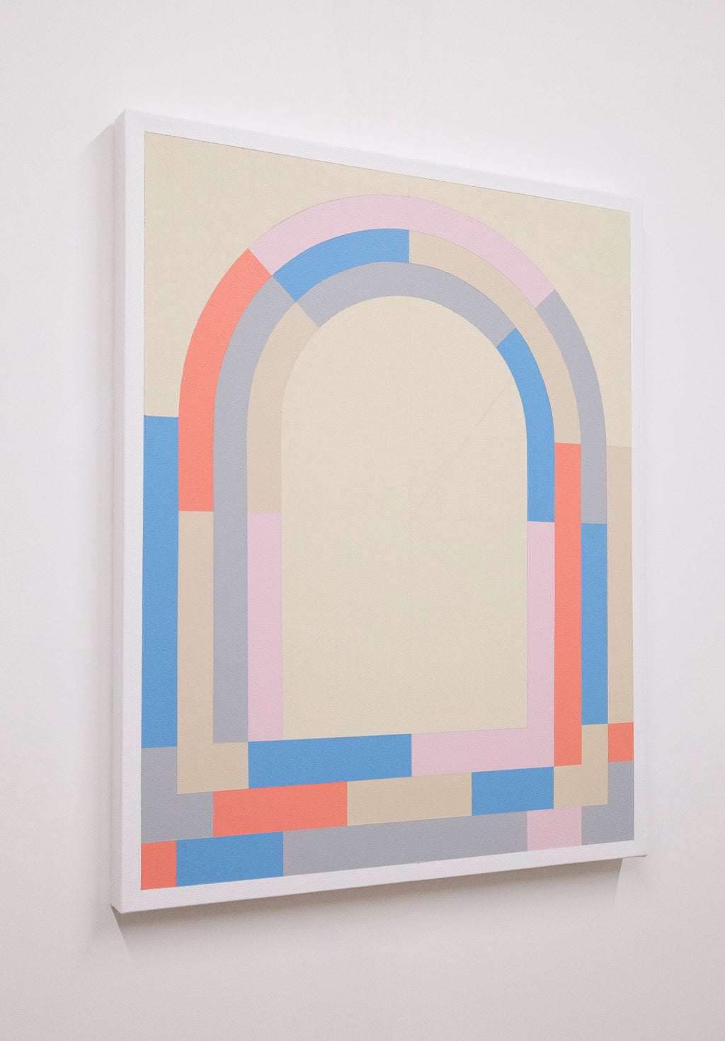 Painting by Christian Nguyen titled "Archivolt - Late Afternoon" - 4.