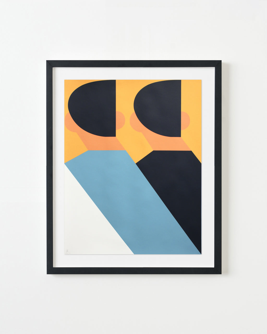 Print by Adrian Kay Wong titled "One and Two and... (Corner)" - 4.