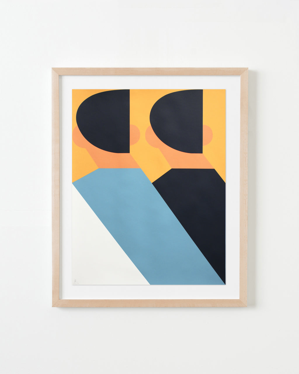 Print by Adrian Kay Wong titled "One and Two and... (Corner)" - 3.