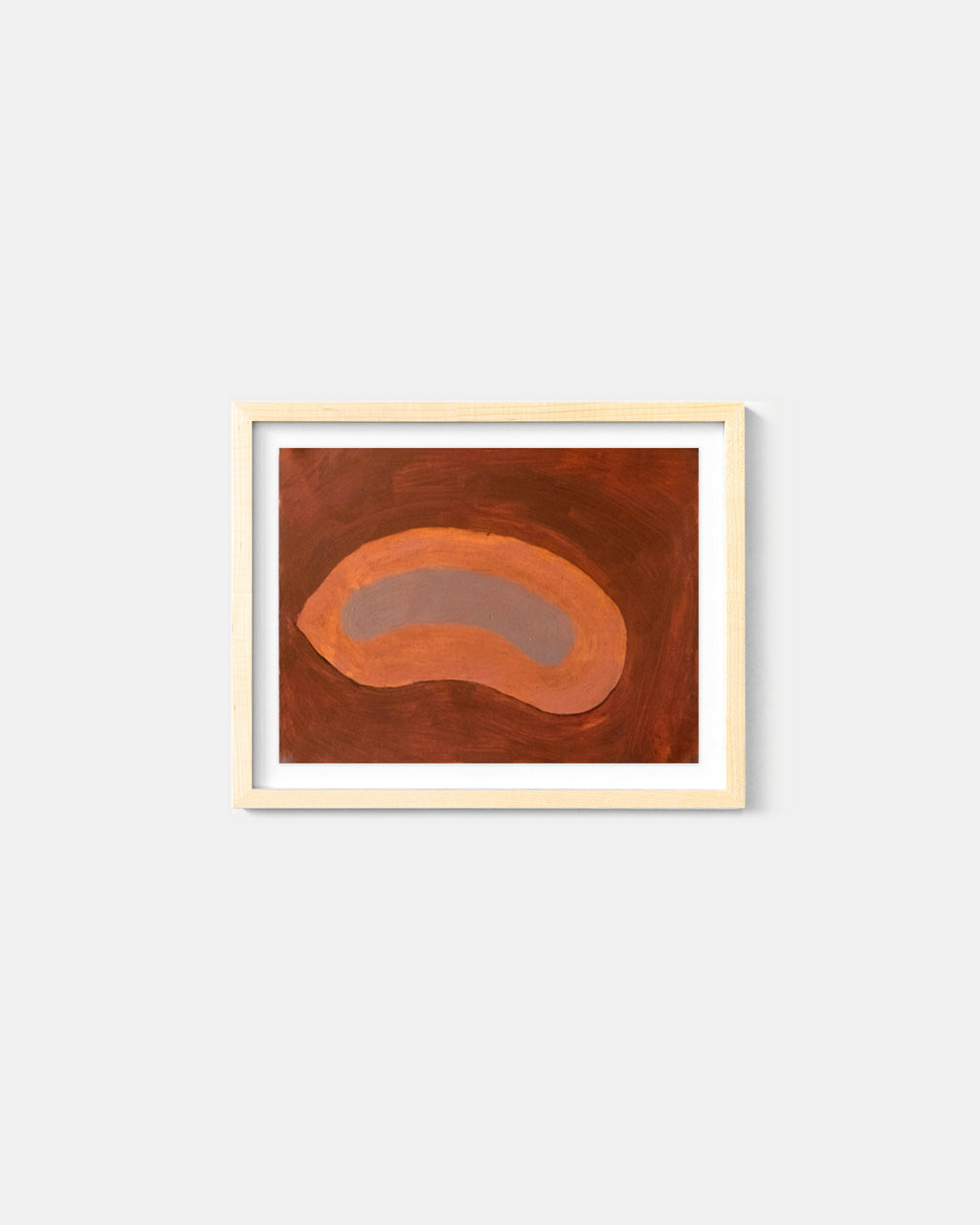 Painting by Agnes Walden titled "Patch study #1" - 1.