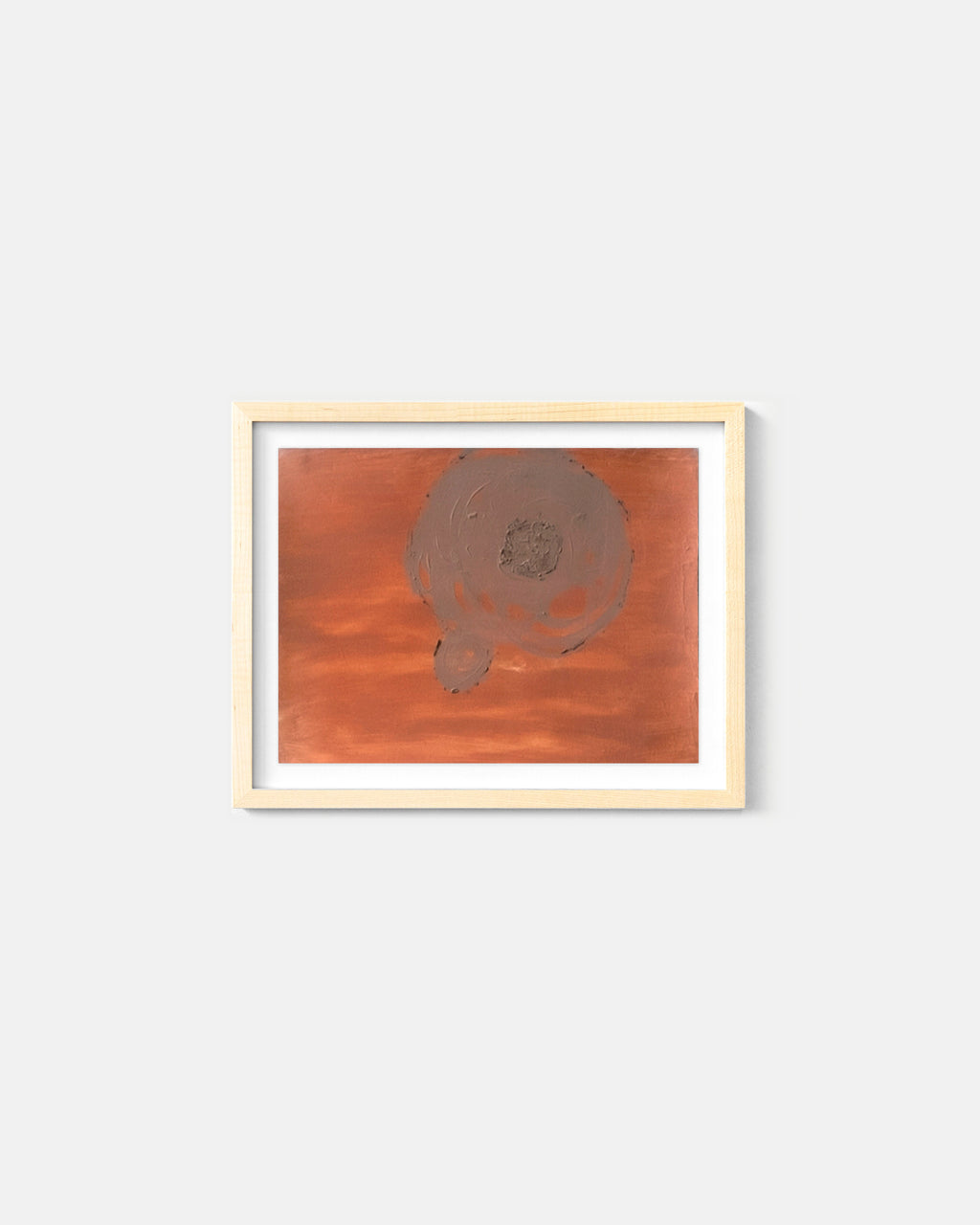 Painting by Agnes Walden titled "Patch study #2" - 1.